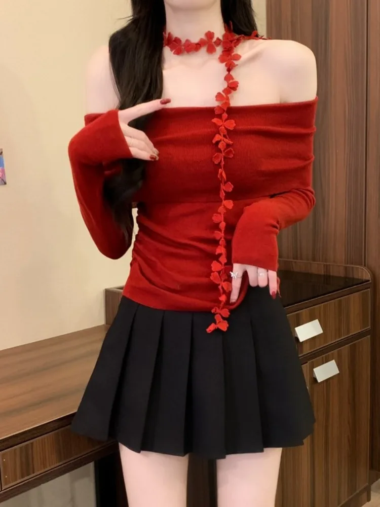 

Sweaters Jumpers Pullovers Womens Women Knit Dark Effortless Layering Daily BF Y2K Modern Stylish Commute Autumn Trendy Solid OL