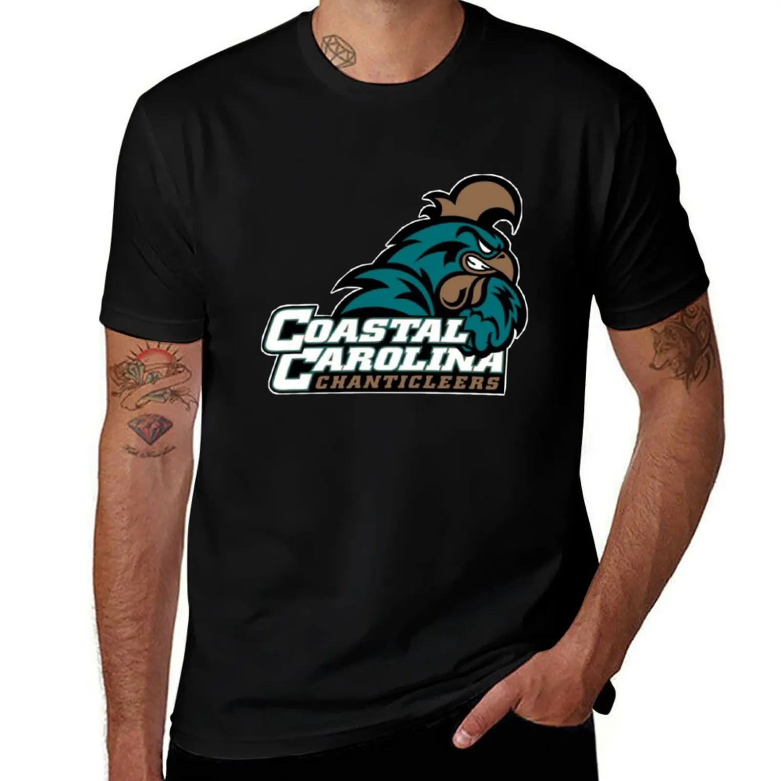 Coastal Carolina Logo T-Shirt customizeds new edition anime tshirt men t shirt