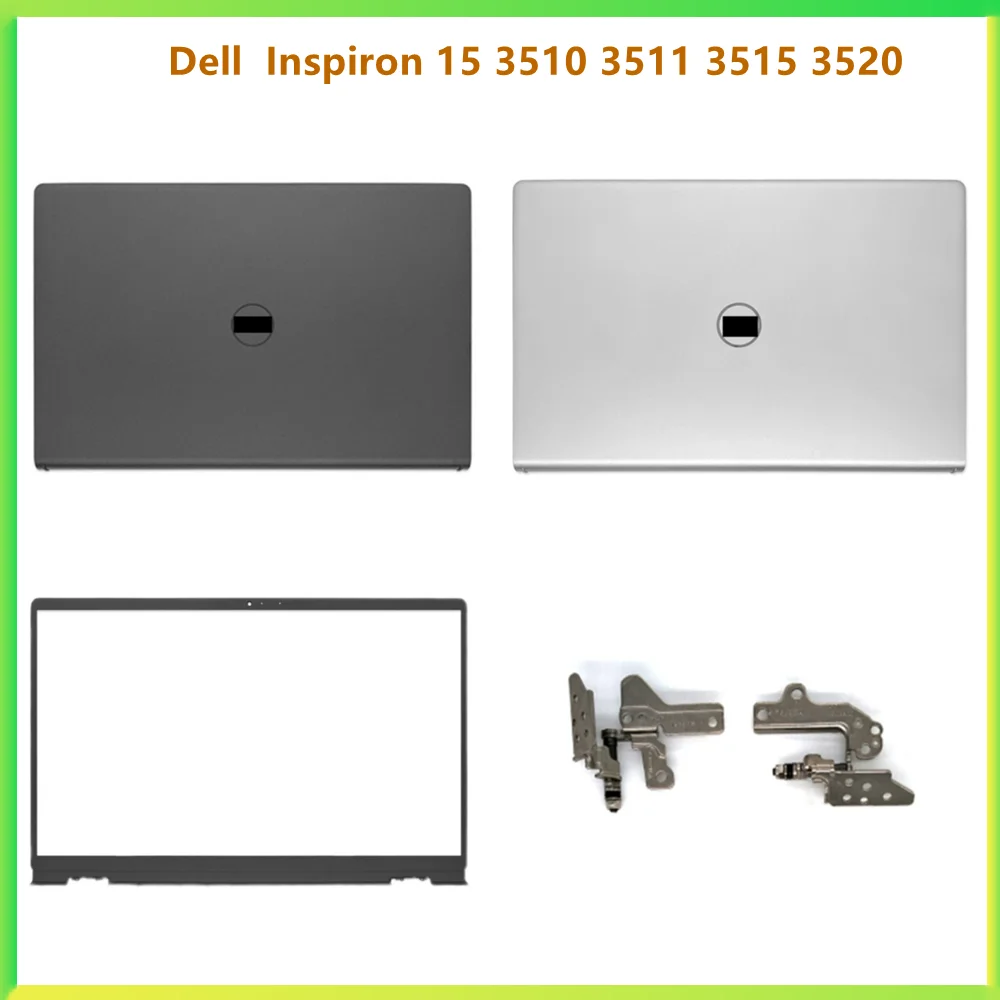 New Laptop  LCD Back Cover Case Bezel Front Frame Housing Housing Cover Case For Dell Inspiron 15 3510 3511 3515 3520