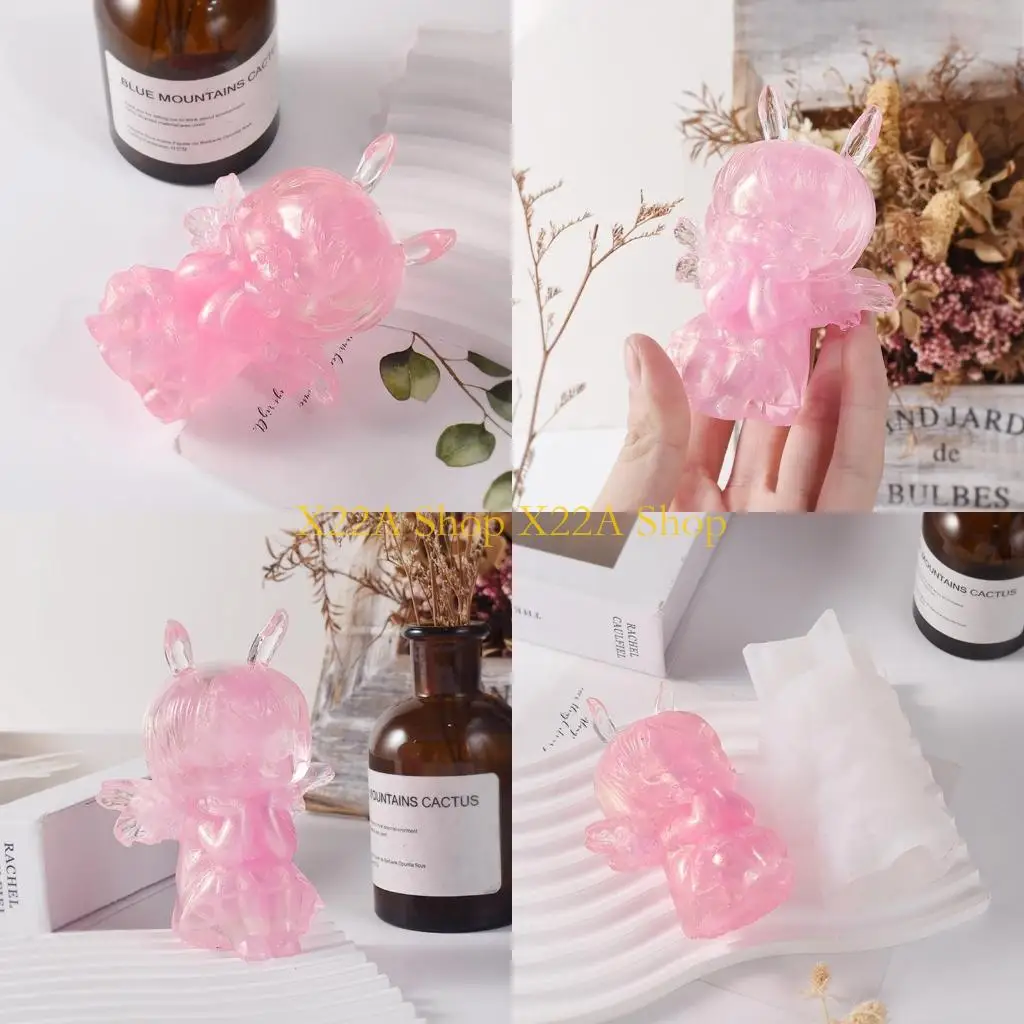 

Unique Angel Wing Girl Epoxy Resin Mold DIY Mold Table Ornament Making Tool