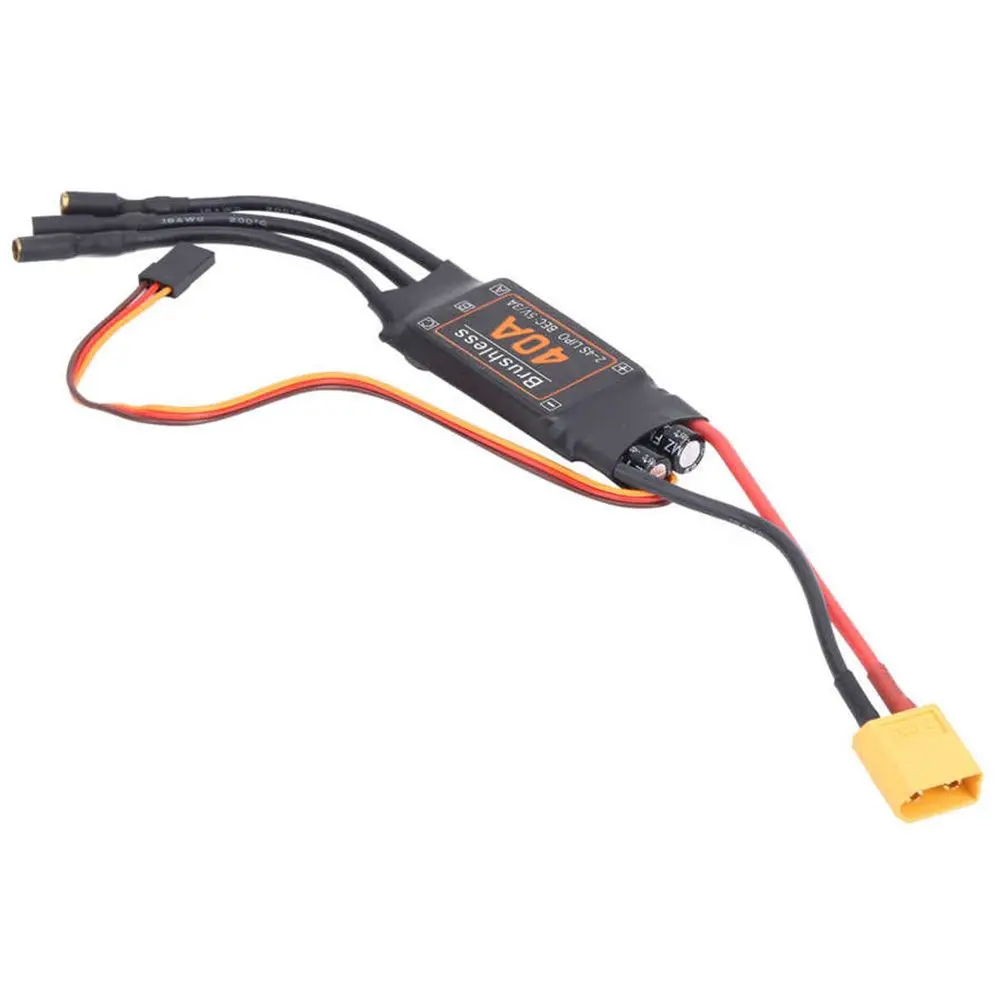 30/40A Brushless ESC Speed Controller 5V/3A BEC Output per RC Drone airples accessori XT60 Remote Toy pezzi di ricambio