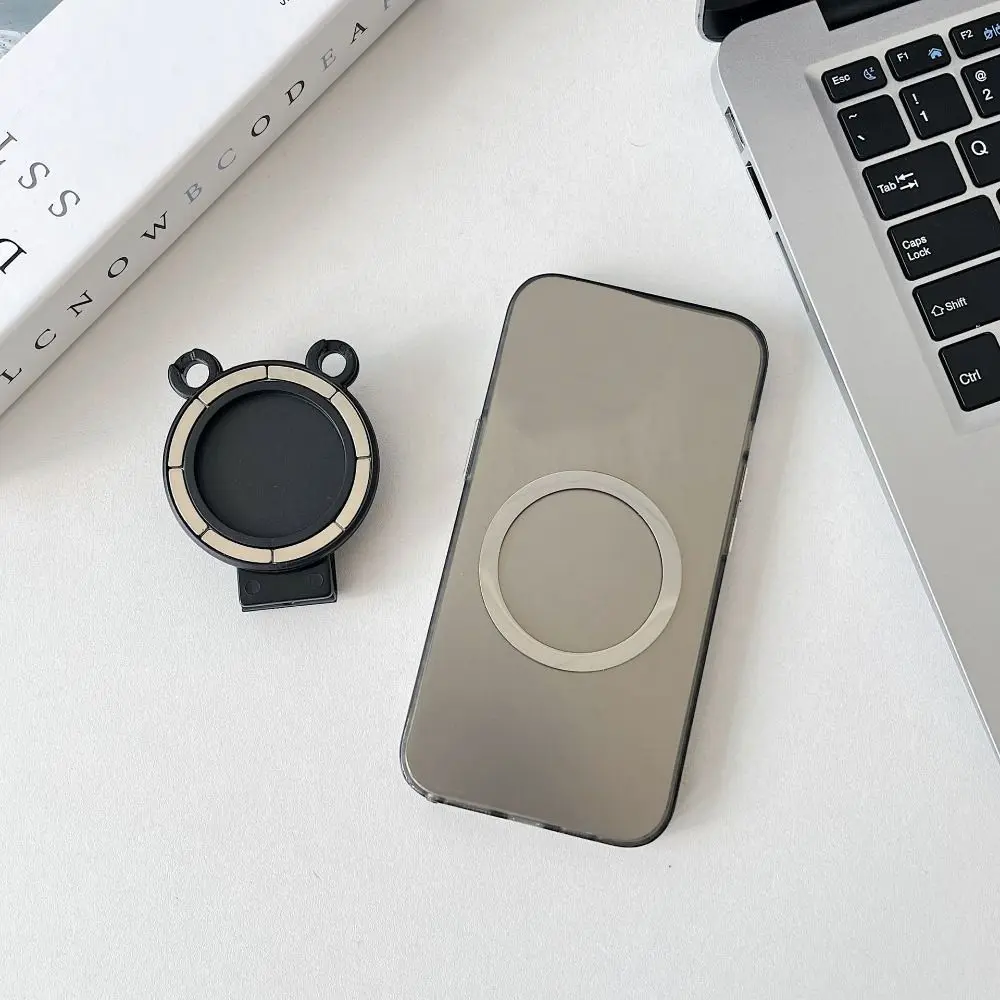 New Metal Magnetic Belt Clip with Hook Spring Rope Mobile Phone Holder Multifunctional Universal Backpack Clip Mobile Phone