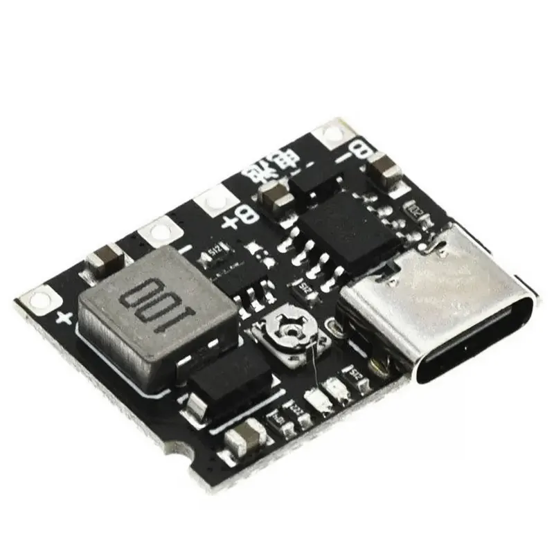 3.7V To 9V 5V 2A DC-DC Step Up Boost Module 18650 Lithium Battery Charging Discharging Board Type-C DC Booster Converter Module
