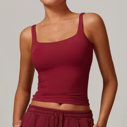 Yoga Vest Women Sexy Sports Bra Running T-Shirt Fitness Yoga Shirts  Crop Top Workout Elastic Sport Underwear Fast Dry Gym Top