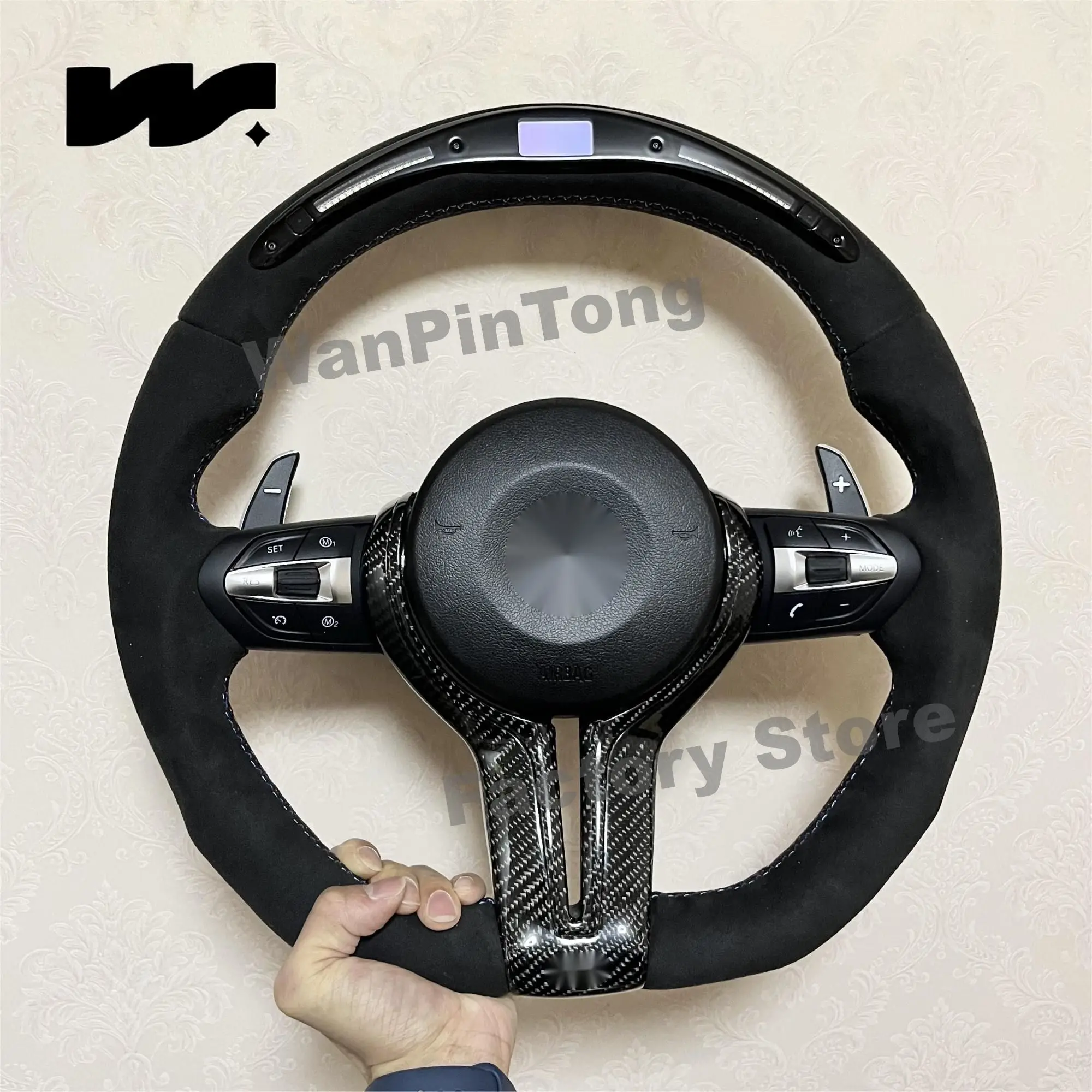 

Steering Wheel Leather M Performance Factory Direct Sale For BMW F10 F30 F32 F20 F07 F01 F02 F22 F87 F12 F06 F35 F80 F36 F18 F15