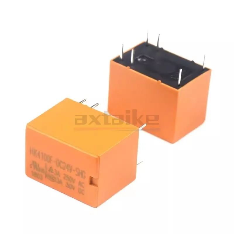 5 uds relé de señal HK4100F-DC3V-SHG HK4100F-DC5V-SHG HK4100F-DC9V-SHG HK4100F-DC12V-SHG HK4100F-DC24V-SHG 6 pines 3A 250V AC 30V DC