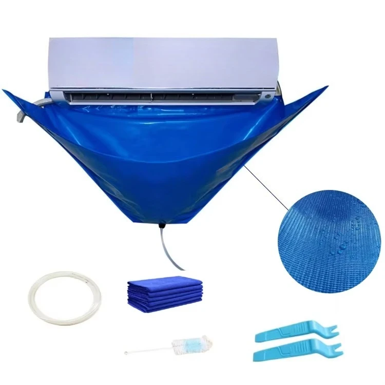 Hot Selling 6 in 1 Air Conditioner Cleaning Cover Portable Split Air Conditioning Cleaning Bag