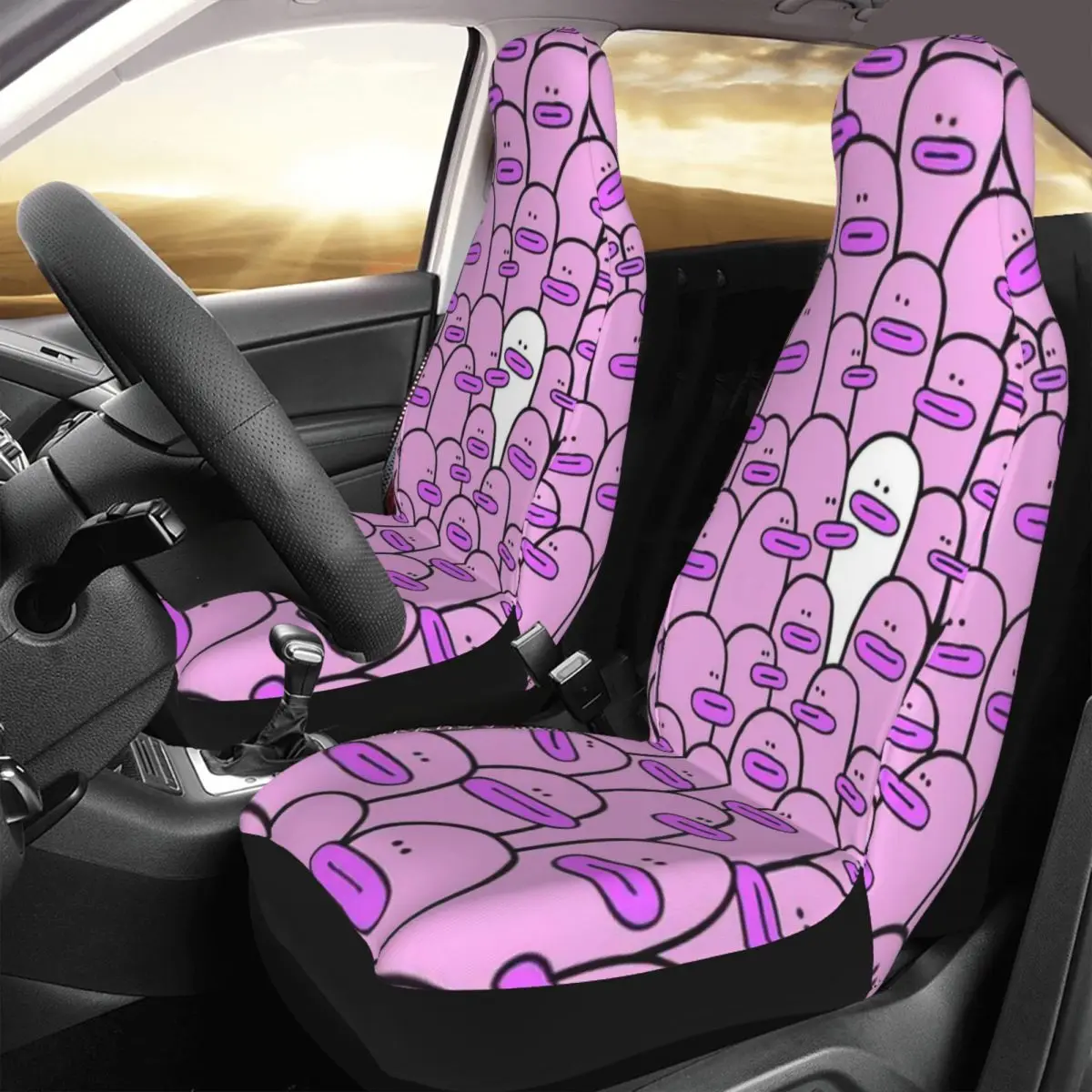 

Be The One Odd Duck Car Seat Cover Custom Printing Universal Front Protector Accessories Cushion Set