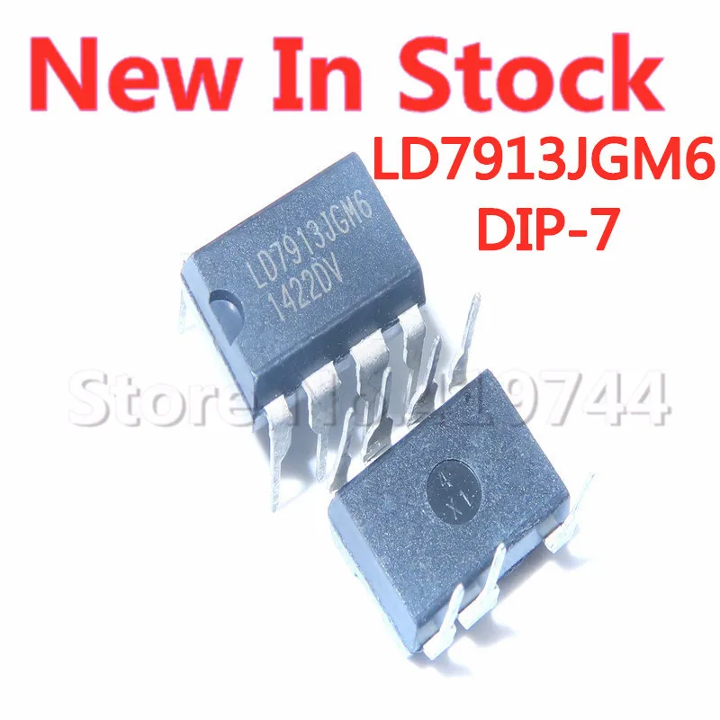 5PCS/LOT LD7913JGM6 LD7913 DIP-7 LCD power management chip In Stock New Original