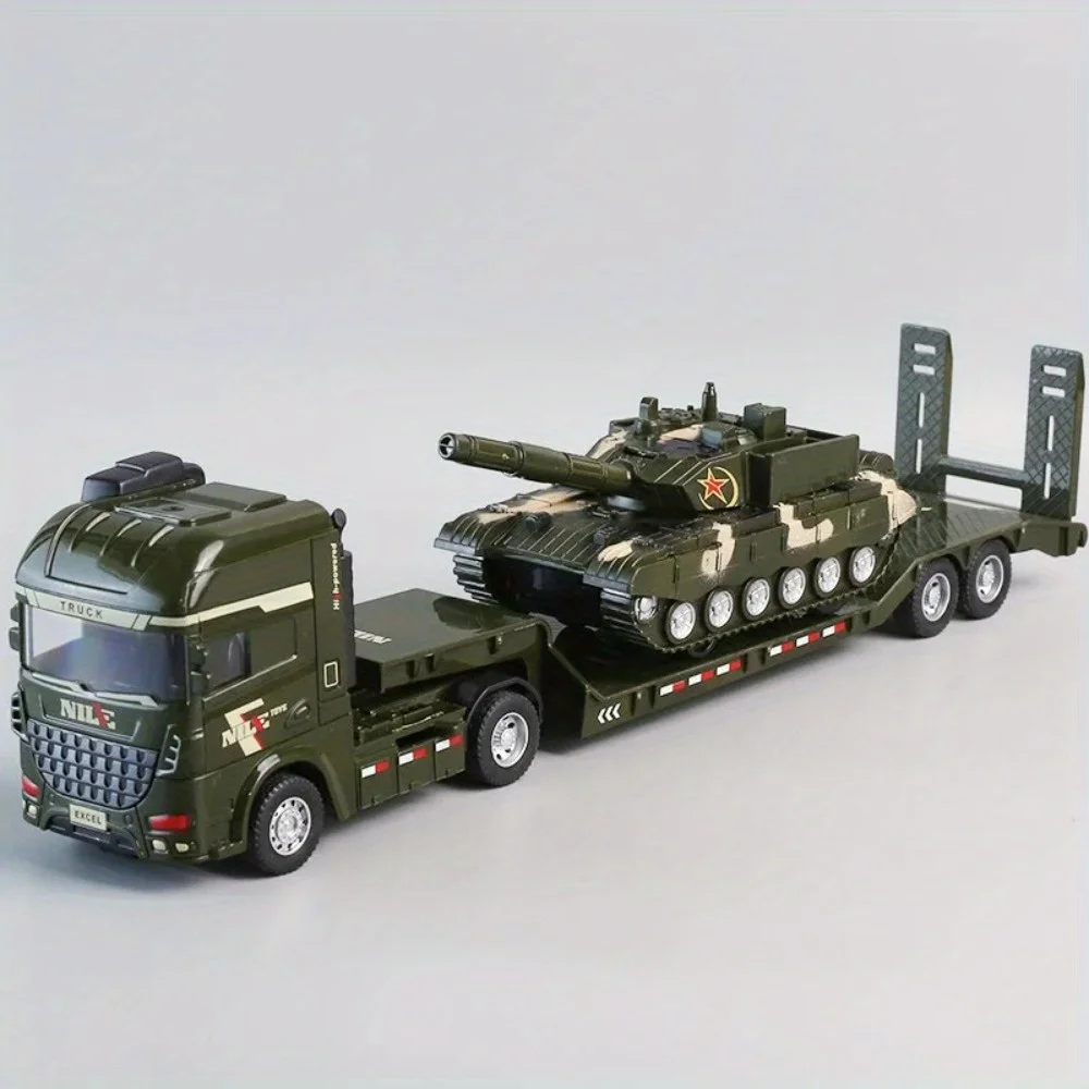 

Инженерный строительный грузовик, игрушечный полувоинский контейнер, инженерный набор, автомобиль, экскаватор, транспортный грузовик, инерционный автомобиль для детей