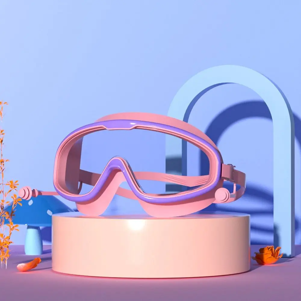 قناع سباحة مضاد للضباب للأطفال الصغار بدون تسرب، نظارات للأطفال لنظارات السباحة