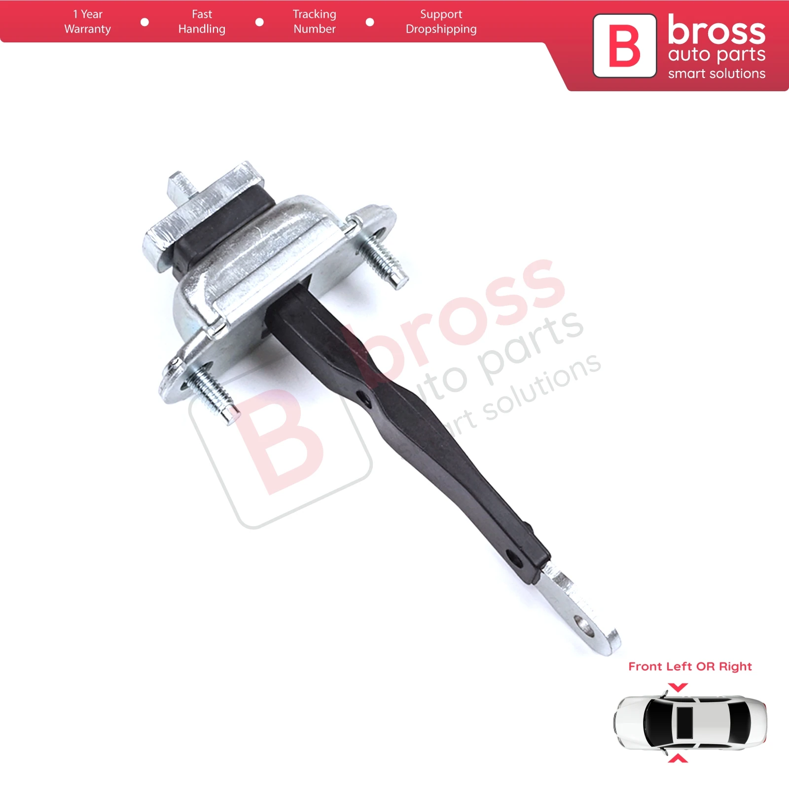 

BDP1351 Front Door Hinge Limiter for Toyota Avensis MK1 T22 Caldina Carina Corona Premio T210 1997-2003 4/5 Door 6861020180