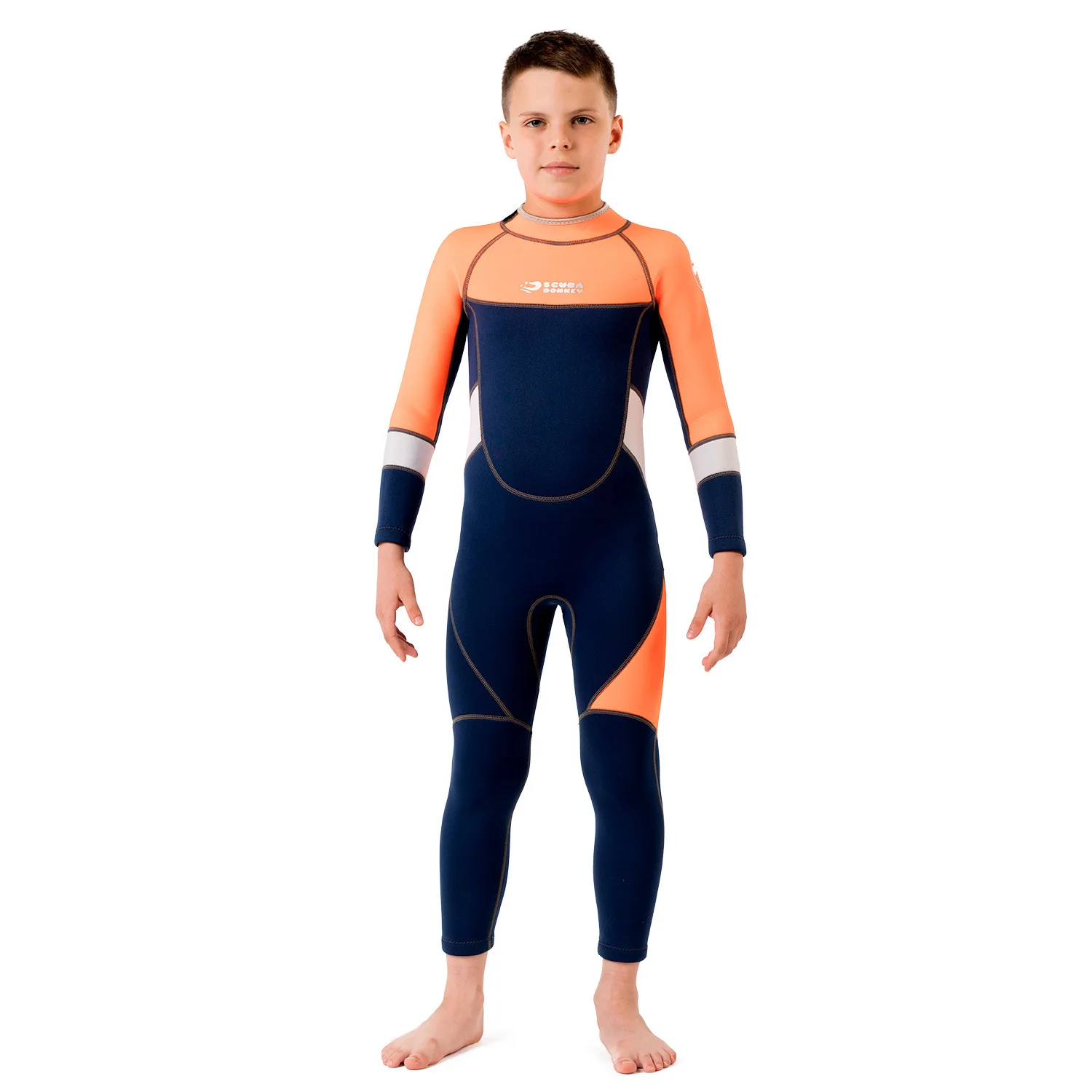 2.5MM Scuba UnderWater Hunting Spearfishing Snorkeling Diving Suit Children Full Body Neoprene Surfing Kayaking Drifting WetSuit