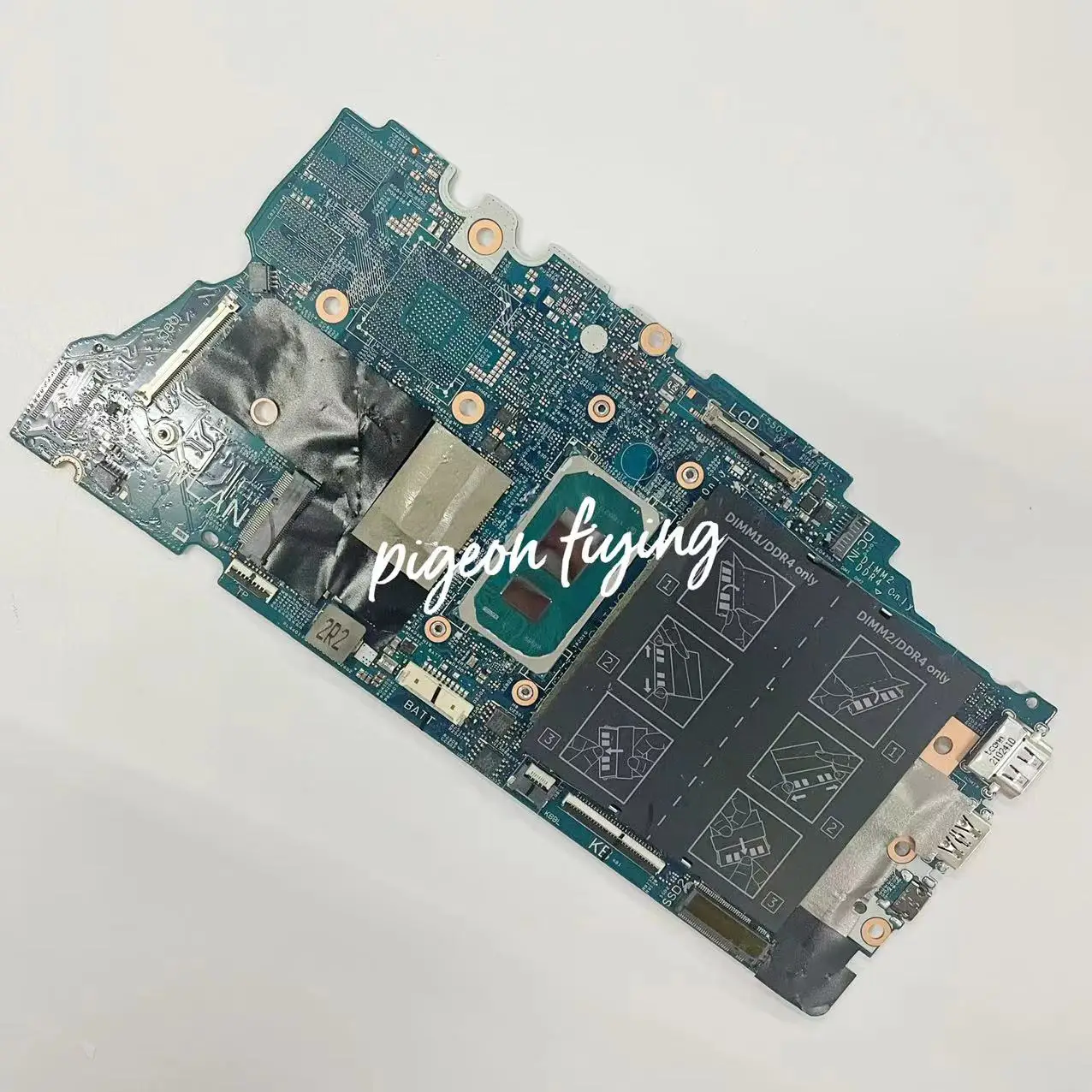 Imagem -04 - Mainboard para Dell Inspiron 5406 2-em-1 Computador Portátil Placa-mãe Cpu: Intel Core I3-1115g4 Srk08 Cn03nrg2 03nrg2 3nrg2 198601