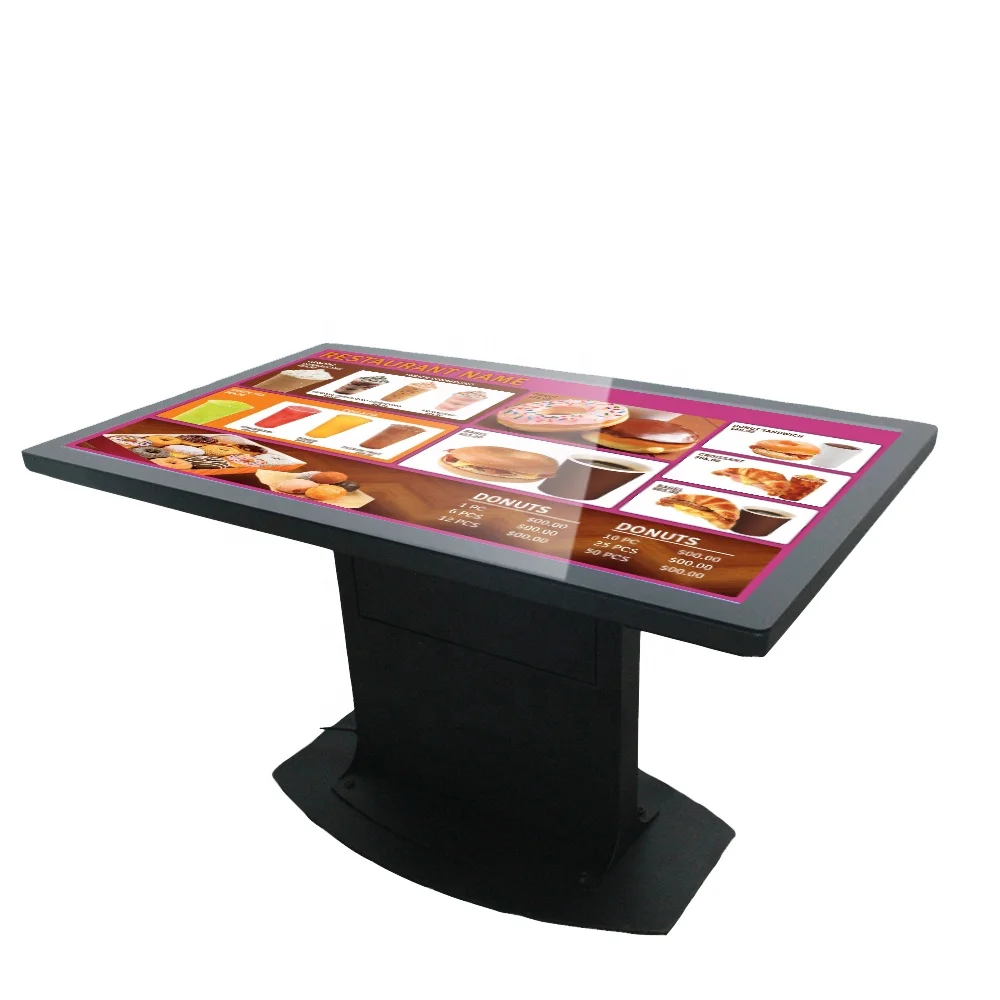 

55 Inch Multi PCAP Capacitive Android Coffee Touch Table For Restaurant