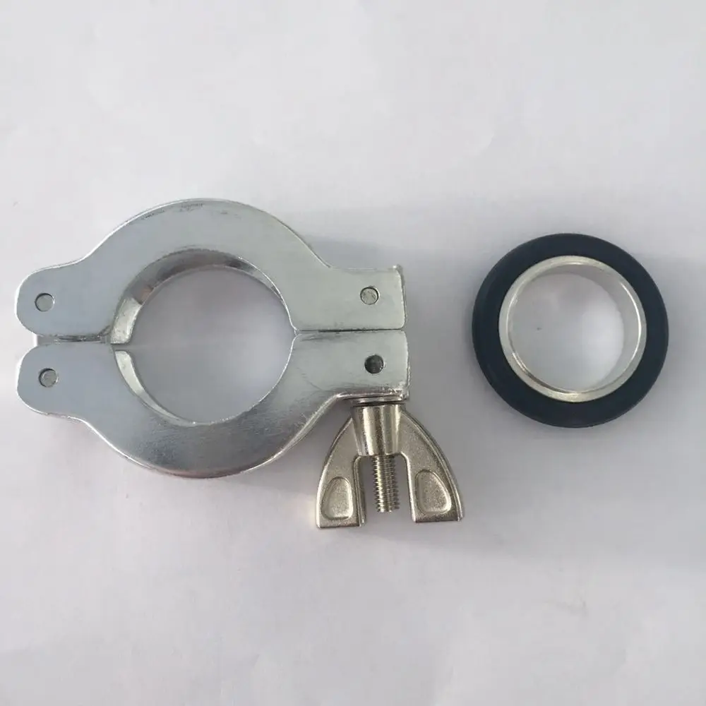 1 szt. KF10 KF16 KF25 próżniowa pompa zaciskowa z częściami O-ringi aluminiowy kątownik — zdjęcie 7