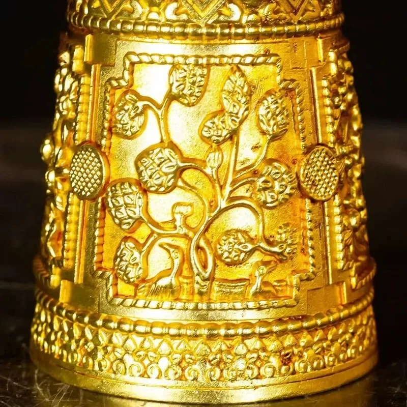 1Set Buddhist Tea Rack Copper,Tibetan Holy Water Cup,Painting Eight  Porcelain Bowl,Altars Buddhist Item Decorative - view 5
