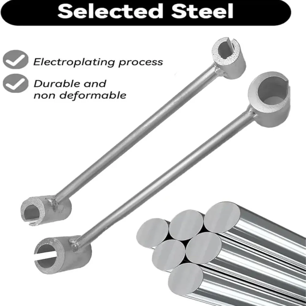 New Portable Hinges Gaps Adjusting Wrench Double Head Repair Door Hinge Adjustment Tool Multi-function Door Hinge Wrench
