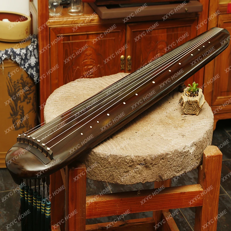 Old Fir Guqin Chaotic Style Handmade Beginner Entry Zhongni Style Guqin Musical Instrument