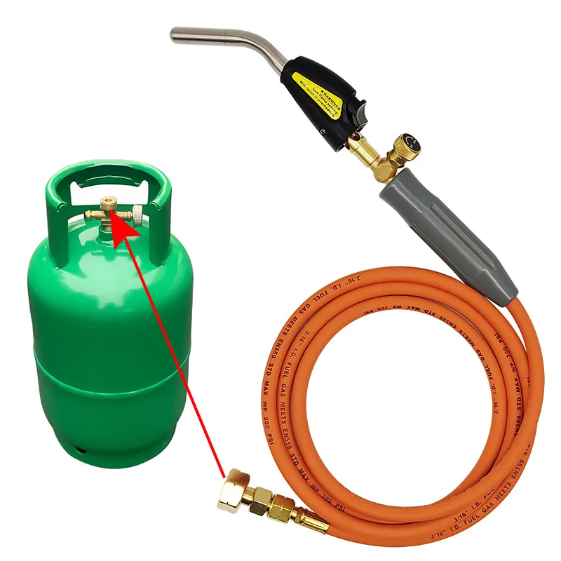 

Russian liquefied gas welding torch high temperature oxygen-free welding torch refrigeration maintenance welding torch European
