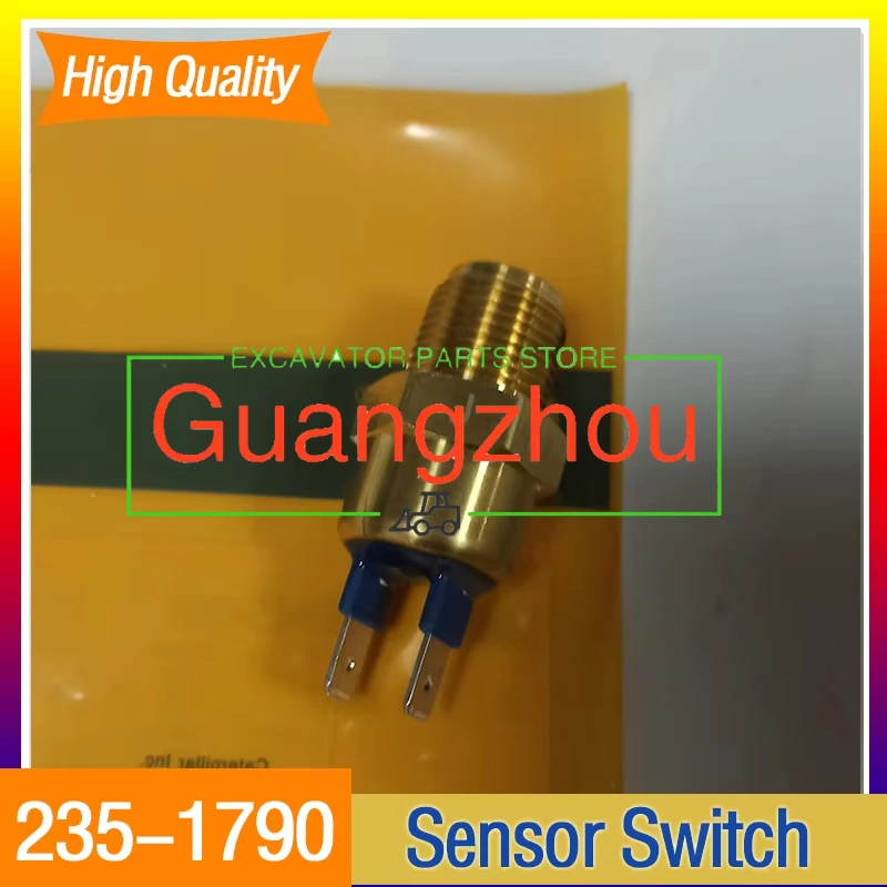 

for Caterpillar 2848A127 385720500 702283 3021-EL9 235-1790 Water Temperature Sensor 3054C Temp Switch Sensor Excavator Engine