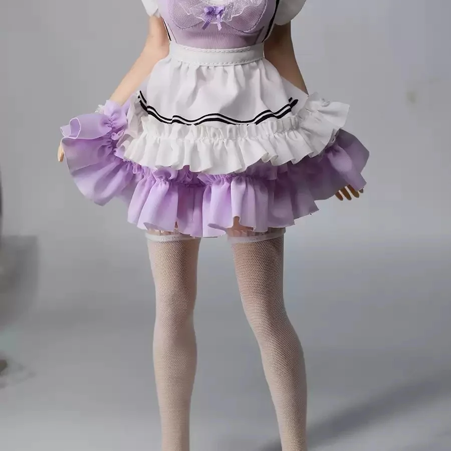1/6 Maid Clothing Suit Costume Model Fit 12'' Female Girl Action Figure