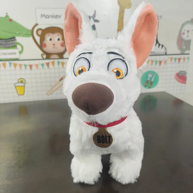 

1Pcs Disney Bolt Cartoon Cute Plush Toy- In Stock 10in/25cm