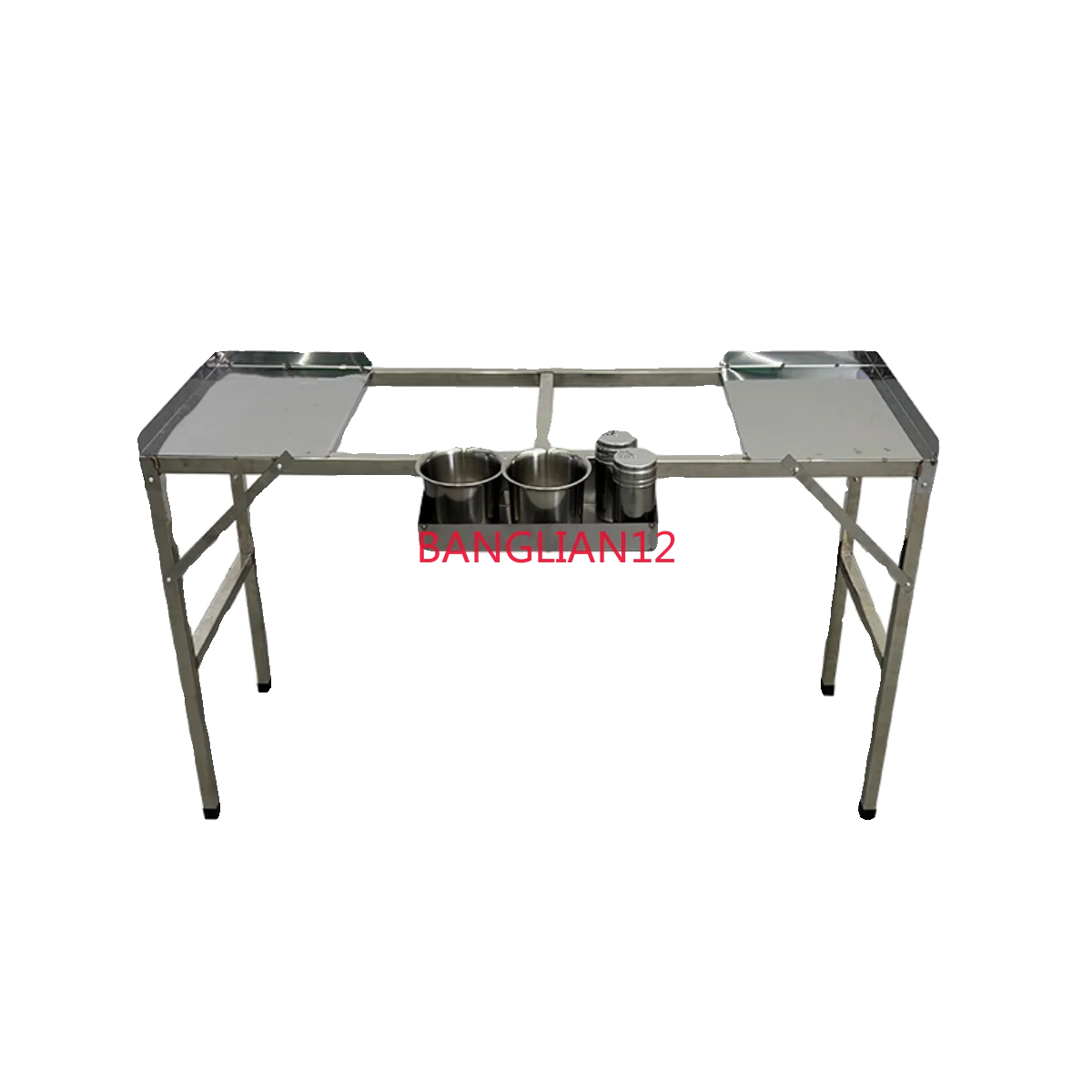 

Stainless Steel Folding Bracket Shelf Portable Bracket for BBQ Grill
