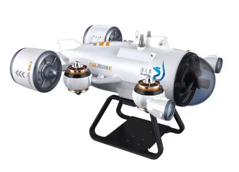 Intelligent underwater robot underwater rescue and detection machine photograph