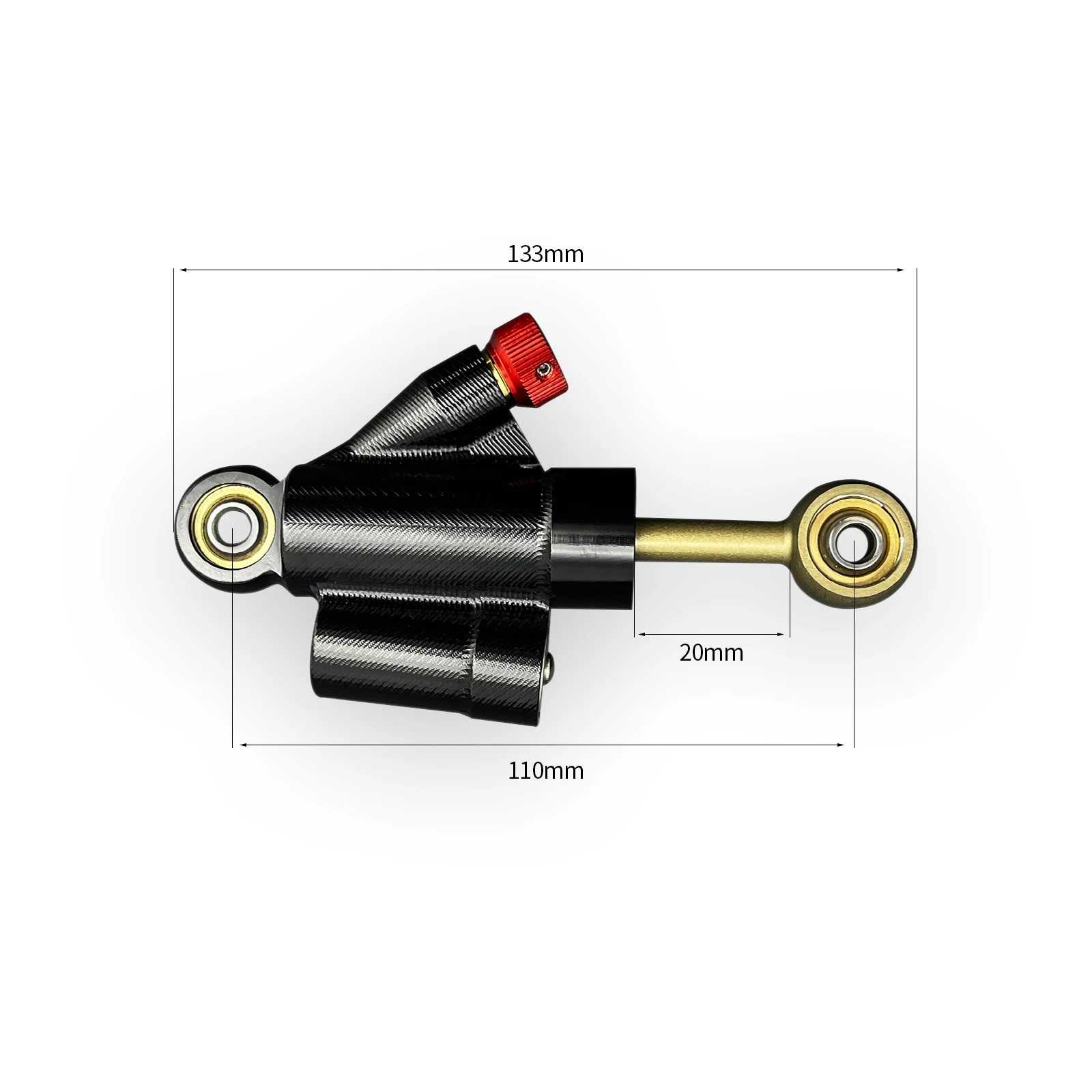 CNC Forging Aluminum Off-road Steering Damper Dirt Pit Bike Dampers For Honda CRF 150R 250R 450R CRF250R CRF450R view 4