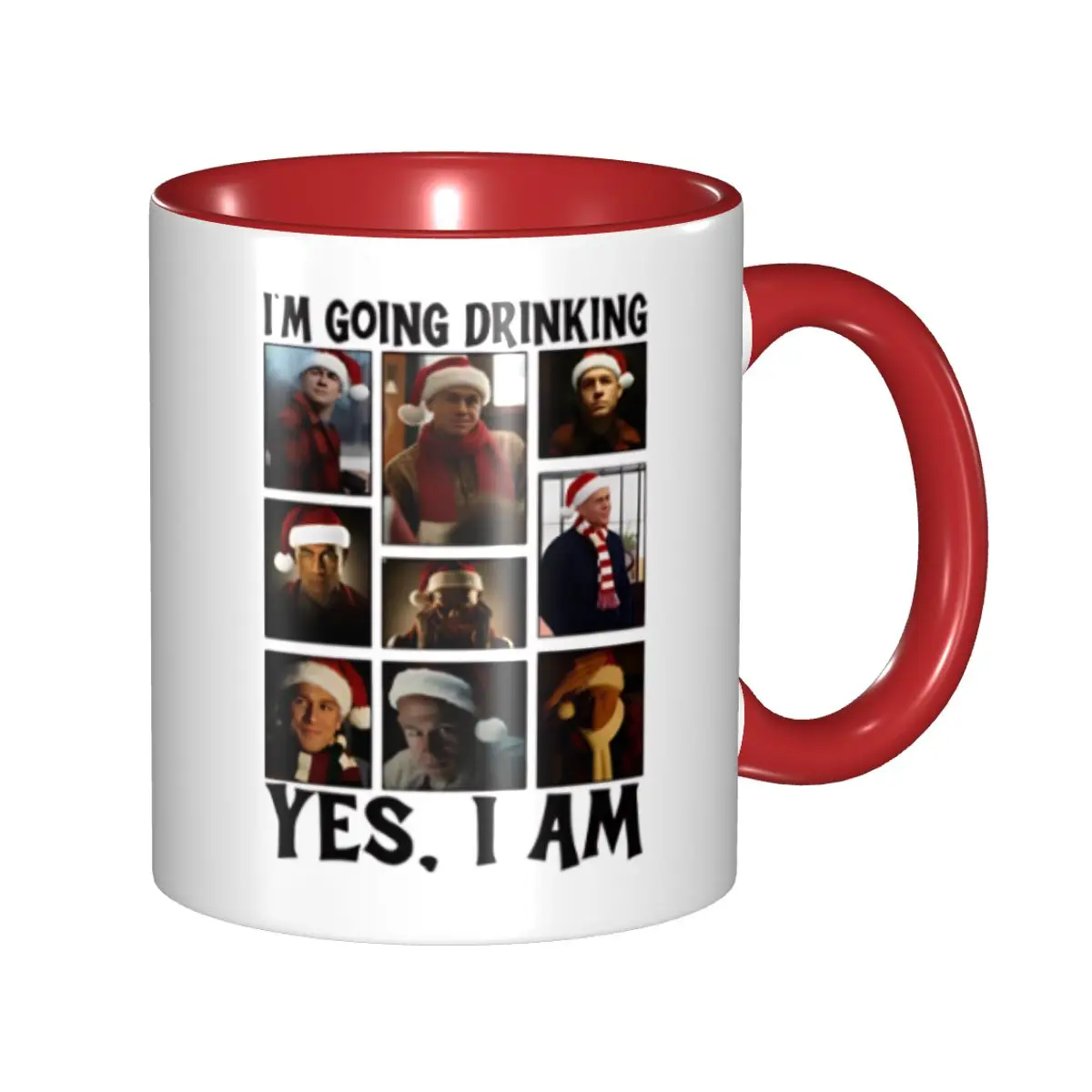 Charlie Hunnam Ed Gein Im Going Drinking Yes I Am Christmas Gift Mugs for Kids Adult Kawaii Coffee Cup Present for Office
