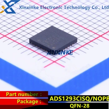 ADS1293CISQ/NOPB QFN-28 Analog Front End-AFE Lo Pwr Intg Analog Front End 24bit 3 Channel Serial, 4 Wire, SPI ADS1293 Brand New