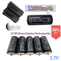 100%original Nouveau 12800mAh32700 LIFEPO4 3,2 V Batterie rechargeable Batterie professionnelle Lithium Iron Phosphate Strap Vis