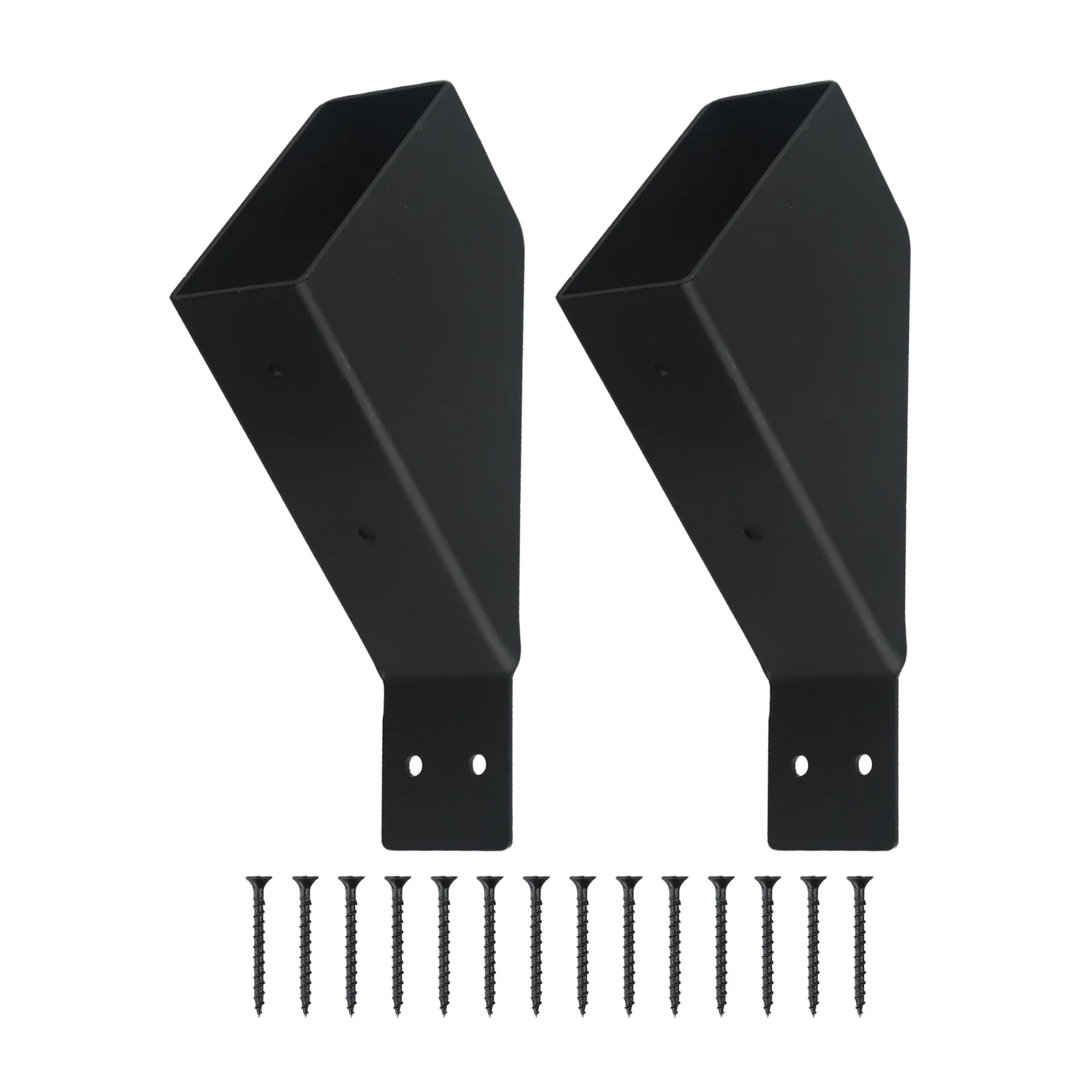 Projetos ao ar livre Projetos DIY Suportes de ângulo de 45 graus 3,8 1,8 5,7 2,1 2,0 polegadas Aplicação versátil resistente