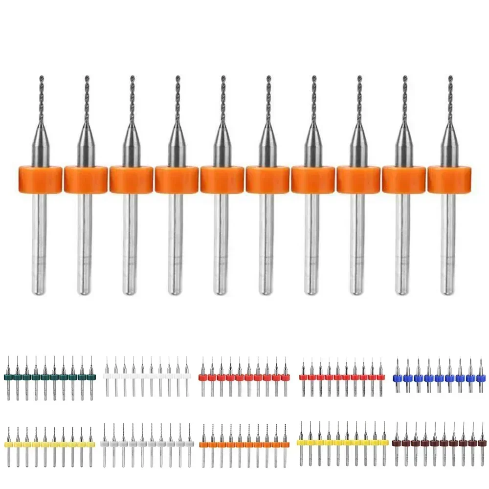 

10pcs/sets Carbide Board Board PCB Drill Bits Kit New Carbide Tungsten Steel Drill Bit Set For Acrylic Board Wood Board Opener