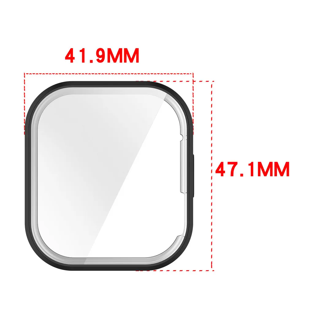 Vollständige TPU-Schutzhülle für die Redmi Watch 6 Active Smartwatch, kratzfester Displayschutz, neues Stoßschutz-Design, Schutzhülle und Zubehör. – Detail 5