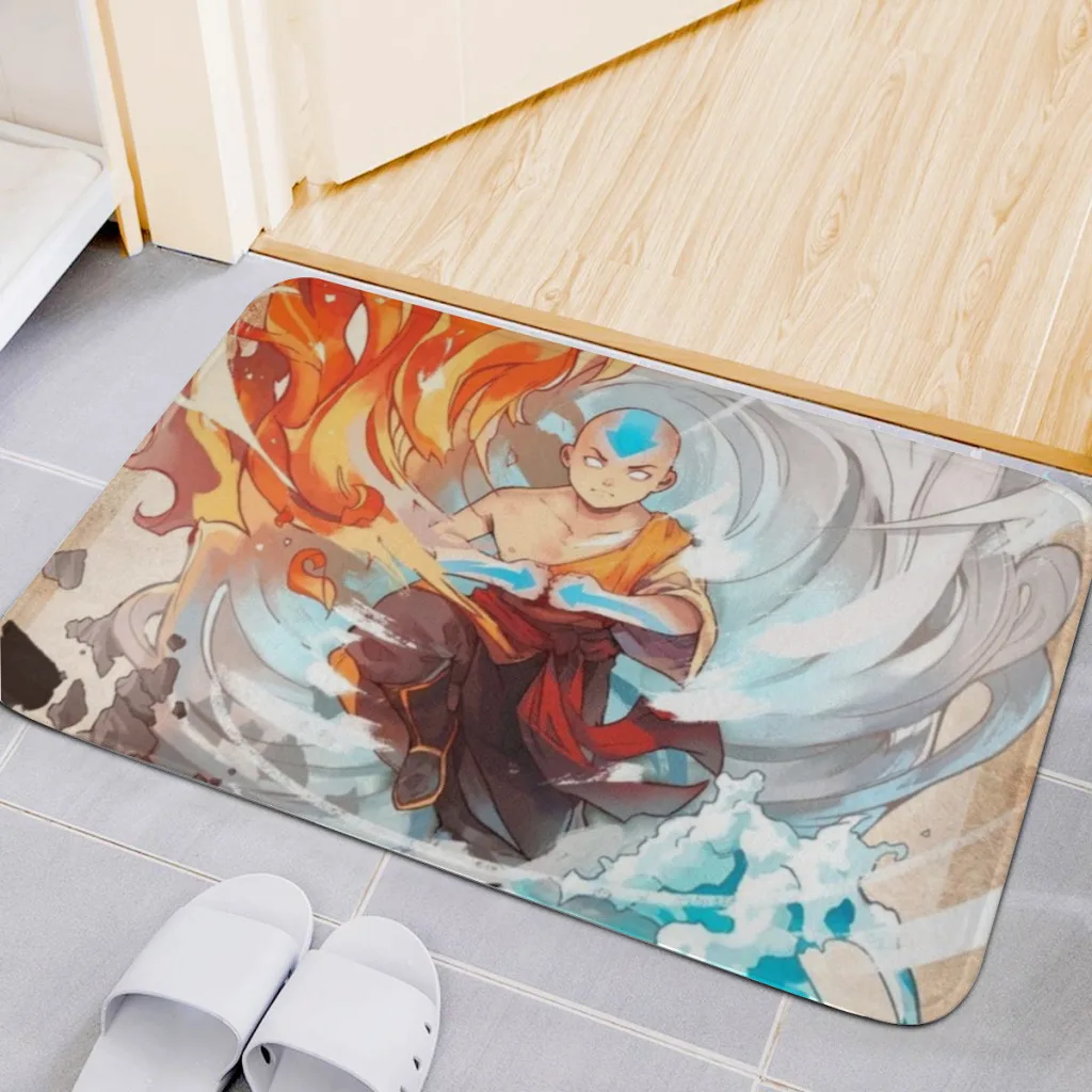 

Avatar The Last Airbender Living Room Rug Carpet Flannel Slip Mat Decor Aesthetic