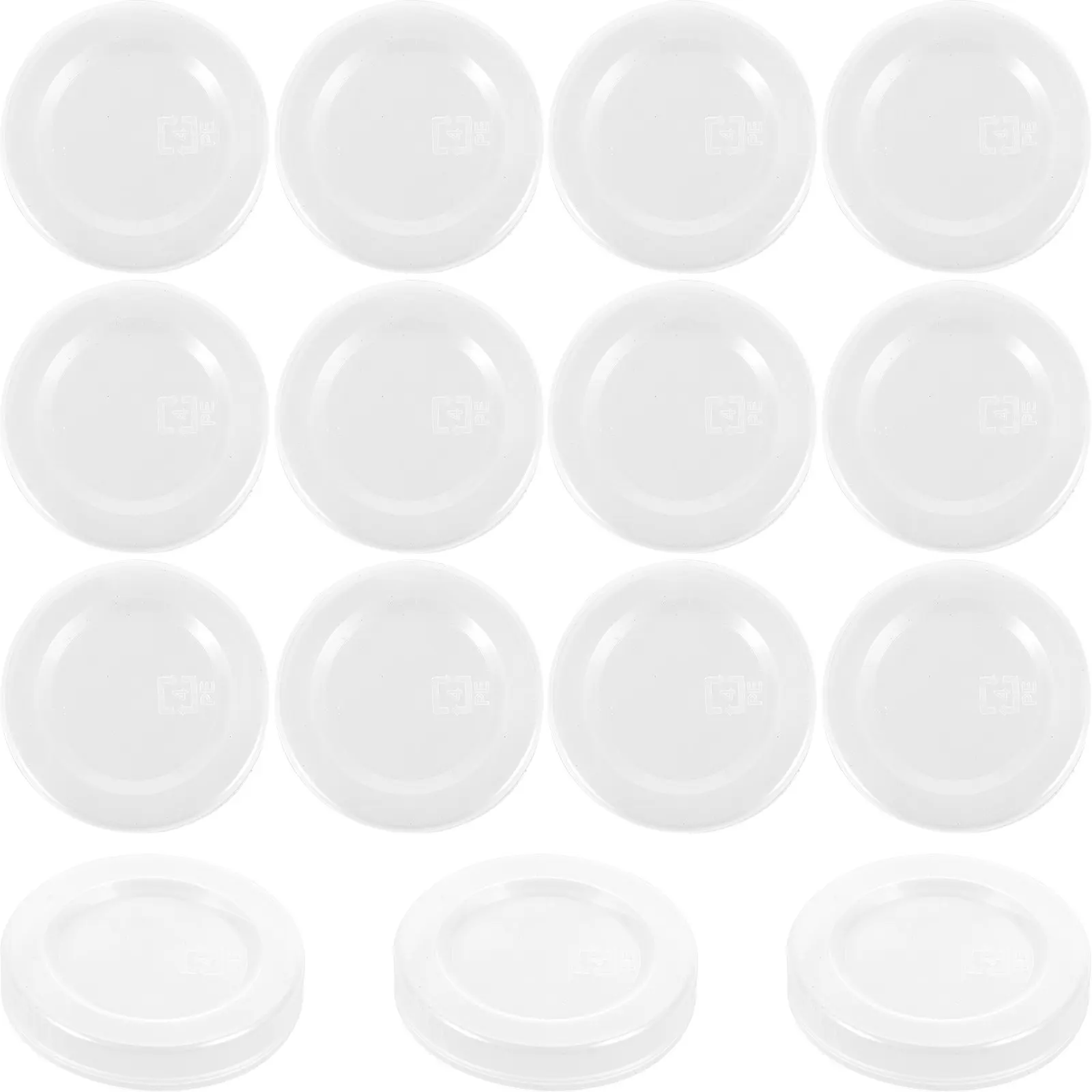 60Pcs Protective Milk Bottle Caps Leak Proof Replacement Lids Reusable Seal Bottle Caps for Daily Use Replacement Lids for Home