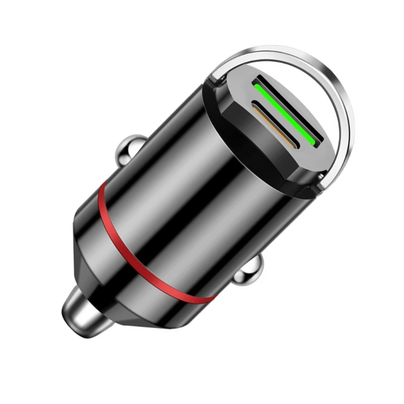 

Автомобильные зарядные устройства USB C, адаптер для автомобильных прикуривателей. Быстрые автомобильные зарядные устройства USB