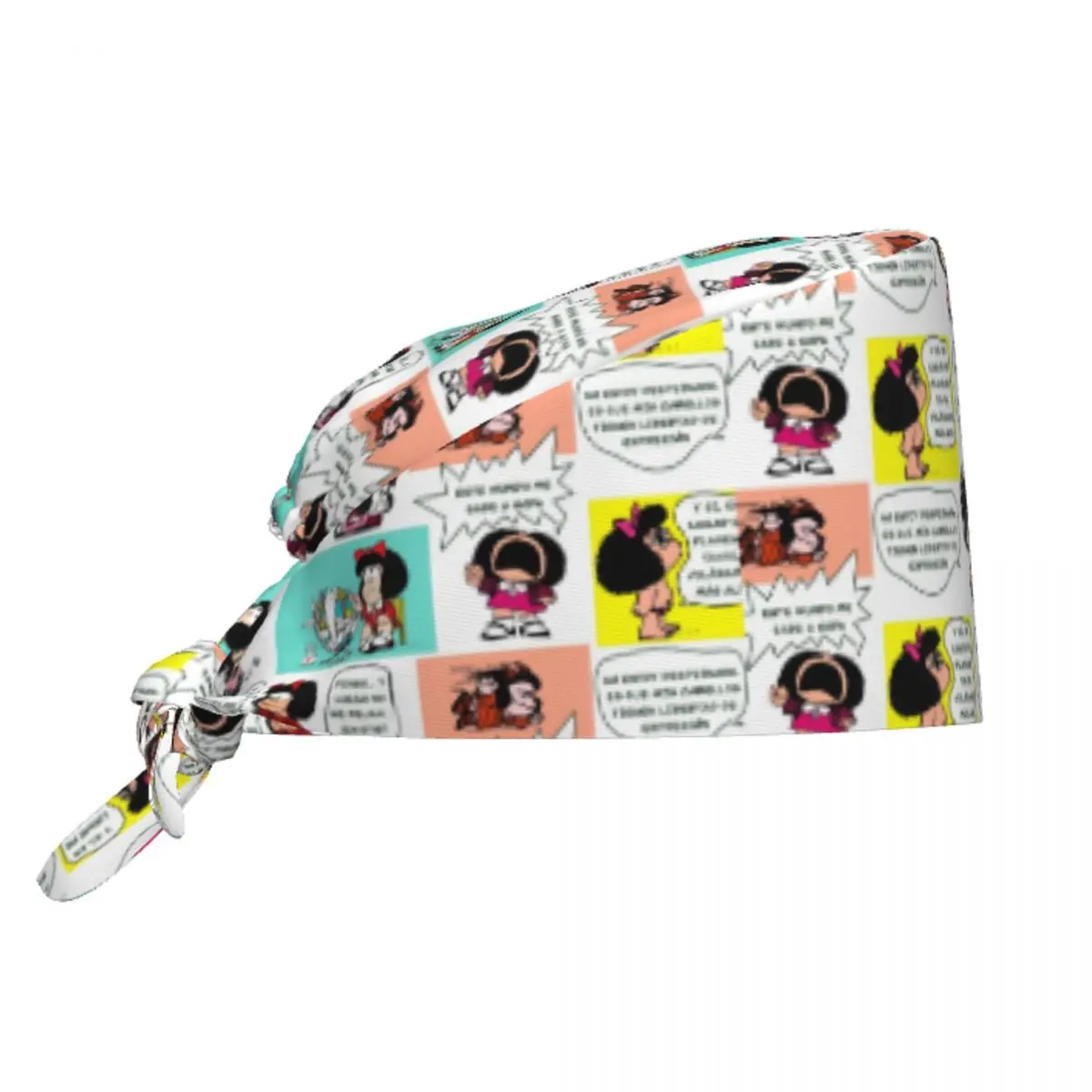 

Дышащая рабочая кепка Mafalda для кормления на заказ, хирургические шапочки-скрабы, унисекс, шапки для кормления волос, рабочие скрабы, шапка для больничной аптеки
