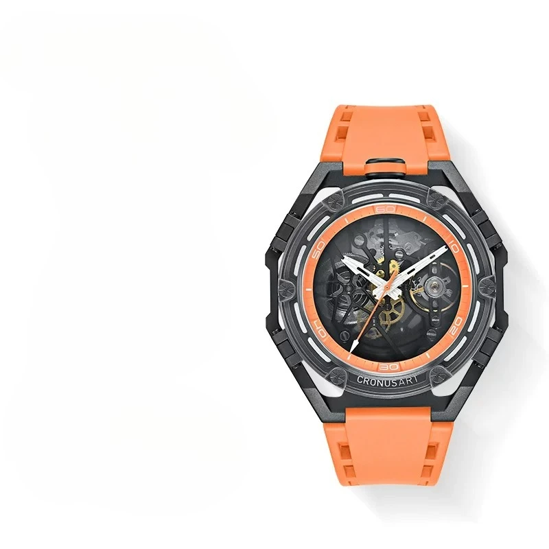 Men's Men's Fully Automatic Mechanical Watch Sports Style Fashion Trend Versatile Watch