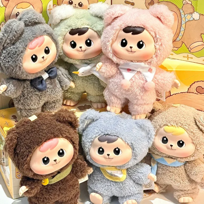 

Genuine Bao-Ao Hugging Series Plush Little Bear Figure Internet Celebrity Cute Trendy Toy Doll Tabletop Decoration Model Toys