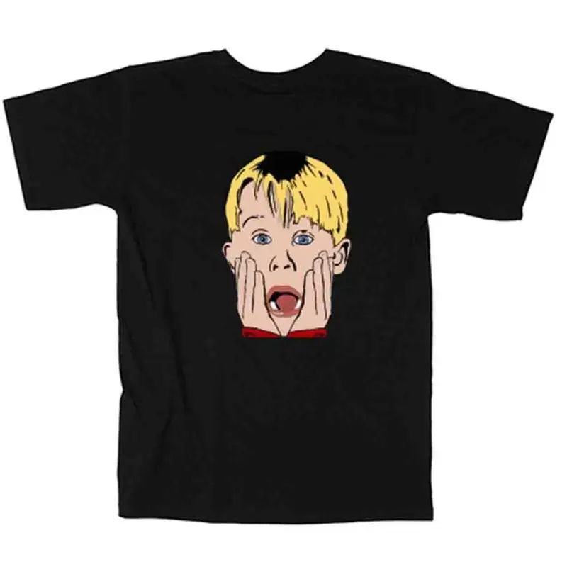 

Рождественская футболка Kevin McCallister Home Alone Face или с длинным рукавом