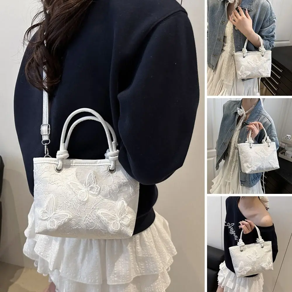 حقائب كتف دانتيل إبداعية مطرزة أنيقة حقائب كروس كاجوال متعددة الوظائف للنساء #3