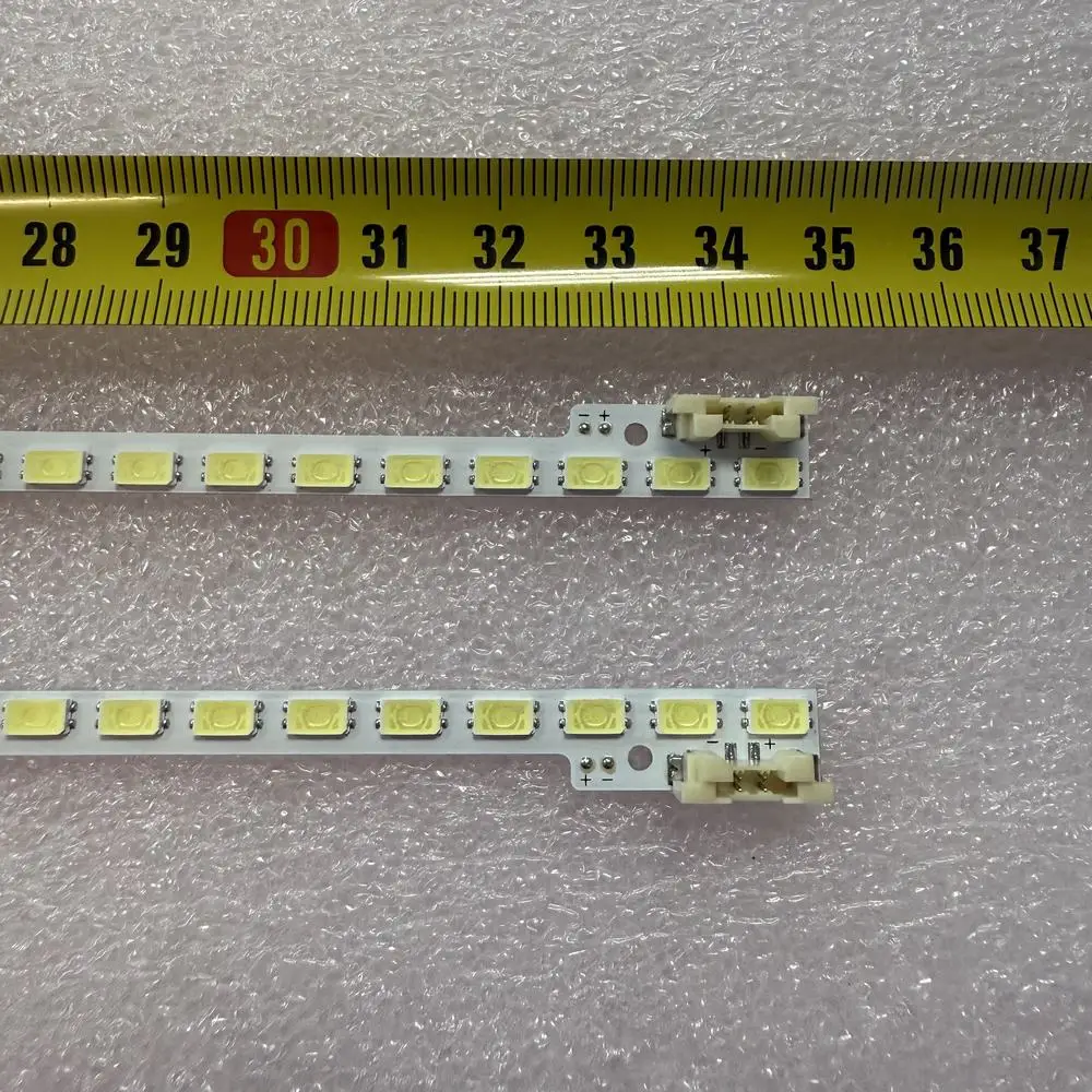 2 teile/satz LED Streifen für 44LED Samsung UE32D6100SW UE32D5000PW UE32D5000 2011SVS32 456K UA32D4003B UA32D4000N LTJ320AP01-H