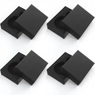 

4pcs Mens Watch Box Set Pocket Watch Storage Case Travel Display for Smartwatch Jewelry Organizer Gift Packaging