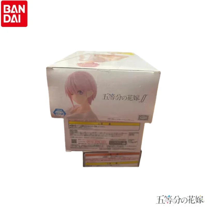 

В наличии оригинальная фигурка Bandai Banpresto The Quintessential Quintuplets Nakano Ichik, модель украшений, аниме-игрушки
