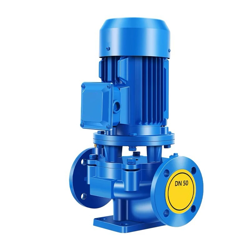 Industrial single-stage vertical pipeline water pump high pressure booster centrifugal pump