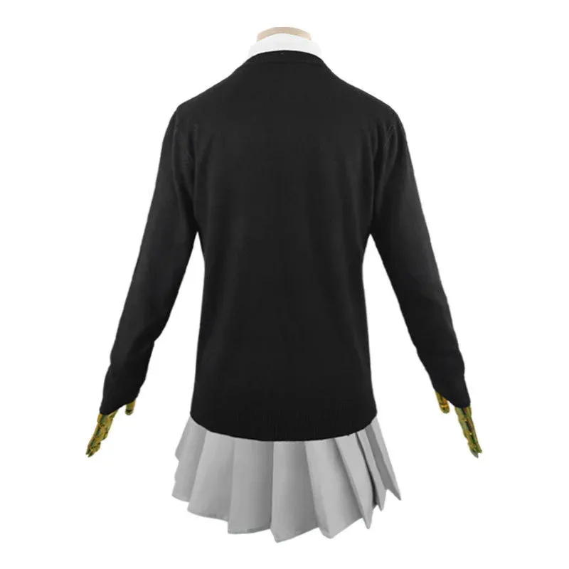 Shikimori's Not Just a Cutie Micchon Shikimori Costume Cosplay Parrucca Maglione Scuola Ragazza Uniforme Kawaii Dake ja Nai Shikimori-san