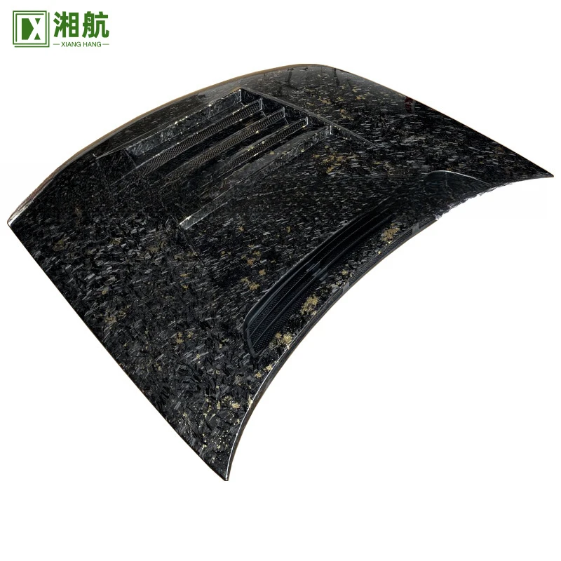 Suitable for Nissan 200SX S15 Silvia Dmax hood with forged pattern and gold powder